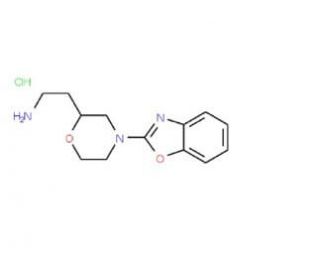 2-[4-(1,3-Benzoxazol-2-yl)morpholin-2-yl]-ethanamine hydrochloride - chemical structure image