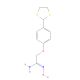 2-[4-(1,3-Dithiolan-2-yl)phenoxy]-N′-hydroxyethanimidamide (CAS 262607-85-2) - chemical structure image
