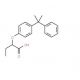 2-[4-(1-Methyl-1-phenylethyl)phenoxy]butanoic acid - chemical structure image