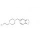 2-[4-(2,1,3-Benzothiadiazol-5-ylmethyl)-piperazino]-1-ethanol - chemical structure image