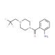 2-{[4-(2,2,2-trifluoroethyl)piperazin-1-yl]carbonyl}aniline - chemical structure image