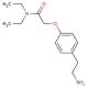 2-[4-(2-Amino-ethyl)phenoxy]-N,N-diethyl-acetamide (CAS 133025-92-0) - chemical structure image