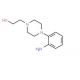 2-[4-(2-Amino-phenyl)-piperazin-1-yl]-ethanol (CAS 869946-18-9) - chemical structure image