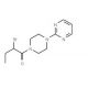 2-[4-(2-Bromobutanoyl)piperazin-1-yl]pyrimidine - chemical structure image