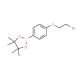 2-[4-(2-Bromoethoxy)phenyl]-4,4,5,5-tetramethyl-1,3,2-dioxaborolane (CAS 913836-27-8) - chemical structure image