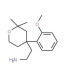 2-[4-(2-Methoxy-phenyl)-2,2-dimethyl-tetrahydro-pyran-4-yl]-ethylamine (CAS 313692-98-7) - chemical structure image