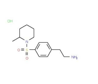 2-[4-(2-Methyl-piperidine-1-sulfonyl)-phenyl]-ethylamine hydrochloride - chemical structure image