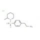 2-[4-(2-Methyl-piperidine-1-sulfonyl)-phenyl]-ethylamine hydrochloride - chemical structure image