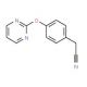 2-[4-(2-Pyrimidinyloxy)phenyl]acetonitrile - chemical structure image