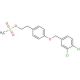 2-[4-(3,4-Dichlorobenzyloxy)-phenylethyl Methanesulfonate (CAS 188928-10-1) - chemical structure image