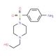 2-[4-(4-Amino-benzenesulfonyl)-piperazin-1-yl]-ethanol - chemical structure image