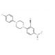 2-[4-(4-Chlorophenyl)piperazin-1-yl]-5-nitrobenzonitrile - chemical structure image