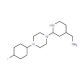 {2-[4-(4-fluorophenyl)piperazin-1-yl]pyridin-4-yl}methanamine - chemical structure image