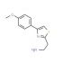 2-[4-(4-Methoxy-phenyl)-thiazol-2-yl]-ethylamine - chemical structure image