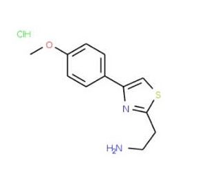 2-[4-(4-Methoxy-phenyl)-thiazol-2-yl]-ethylaminehydrochloride - chemical structure image