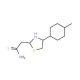 2-[4-(4-methylphenyl)-1,3-thiazol-2-yl]ethanethioamide - chemical structure image