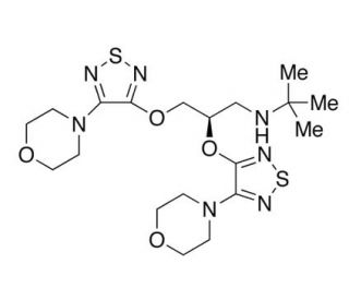 2-[4-(4-Morpholinyl)-1,2,5-thiadiazol-3-yl] (R)-(&plus;)-Timolol Ether - chemical structure image