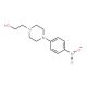 2-[4-(4-Nitrophenyl)piperazino]-1-ethanol (CAS 5521-38-0) - chemical structure image