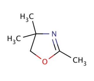 2,4,4-Trimethyl-2-oxazoline (CAS 1772-43-6) - chemical structure image