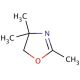 2,4,4-Trimethyl-2-oxazoline (CAS 1772-43-6) - chemical structure image