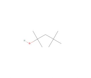 2,4,4-Trimethyl-2-pentanol (CAS 690-37-9) - chemical structure image