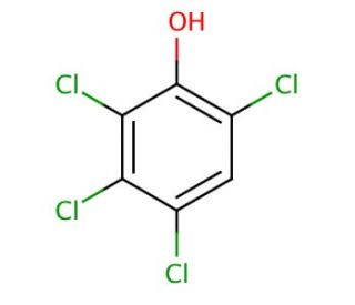 2,4,5,6-Tetrachlorophenol (CAS 58-90-2) - chemical structure image
