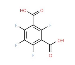 2,4,5,6-Tetrafluorobenzene-1,3-dicarboxylic acid (CAS 1551-39-9) - chemical structure image