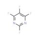 2,4,5,6-Tetrafluoropyrimidine (CAS 767-79-3) - chemical structure image