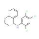 2,4,5-Trichloro-N-(2-ethoxybenzyl)aniline - chemical structure image
