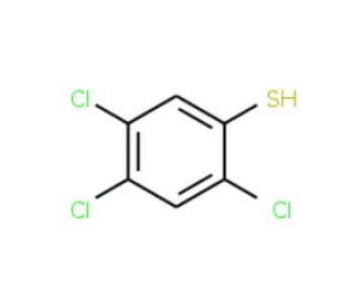 2,4,5-Trichlorothiophenol (CAS 3773-14-6) - chemical structure image
