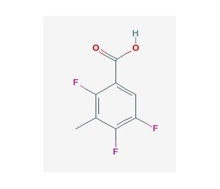 2,4,5-Trifluoro-3-methyl benzoic acid (CAS 112822-85-2) - chemical structure image