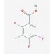 2,4,5-Trifluoro-3-methyl benzoic acid (CAS 112822-85-2) - chemical structure image