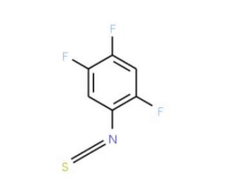 2,4,5-Trifluorophenyl isothiocyanate - chemical structure image