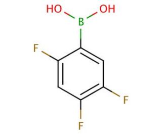 2,4,5-Trifluorophenylboronic acid (CAS 247564-72-3) - chemical structure image