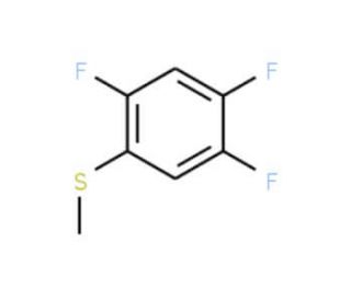 2,4,5-Trifluorothioanisole (CAS 54378-74-4) - chemical structure image