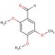 2,4,5-Trimethoxybenzaldehyde (CAS 4460-86-0) - chemical structure image