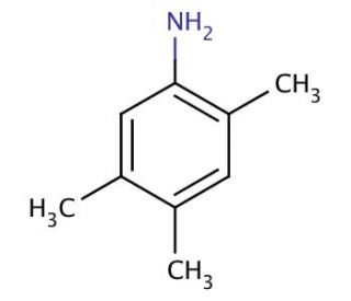 2,4,5-Trimethylaniline (CAS 137-17-7) - chemical structure image