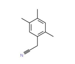 2,4,5-Trimethylphenylacetonitrile (CAS 75279-58-2) - chemical structure image