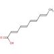 2,4,6,8-Decatetraenoic Acid (CAS 17016-39-6) - chemical structure image