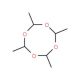 2,4,6,8-Tetramethyl-1,3,5,7-Tetraoxacyclooctane (CAS 108-62-3) - chemical structure image