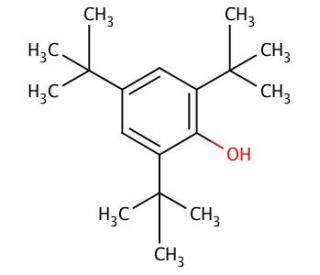 2,4,6-Tri-tert-butylphenol (CAS 732-26-3) - chemical structure image