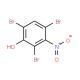 2,4,6-Tribromo-3-nitrophenol (CAS 69076-62-6) - chemical structure image