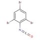 2,4,6-Tribromophenyl isocyanate (CAS 826-97-1) - chemical structure image