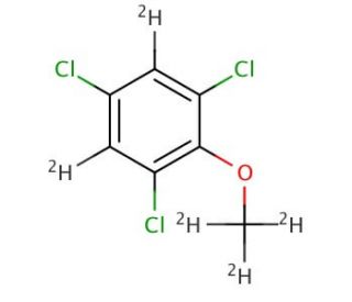 2,4,6-Trichloroanisole-d5 (CAS 352439-08-8) - chemical structure image