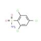 2,4,6-Trichlorobenzenesulfonamide (CAS 28460-30-2) - chemical structure image
