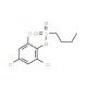 2,4,6-Trichlorophenyl 1-butanesulfonate - chemical structure image