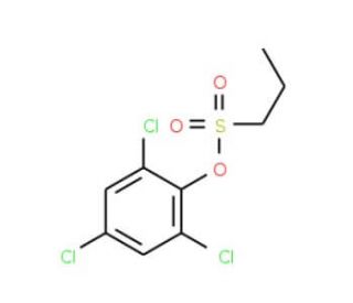 2,4,6-Trichlorophenyl 1-propanesulfonate - chemical structure image