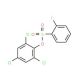 2,4,6-Trichlorophenyl 2-fluorobenzenesulfonate - chemical structure image