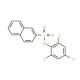 2,4,6-Trichlorophenyl 2-naphthalenesulfonate - chemical structure image