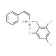 2,4,6-Trichlorophenyl 2-phenyl-1-ethylenesulfonate - chemical structure image